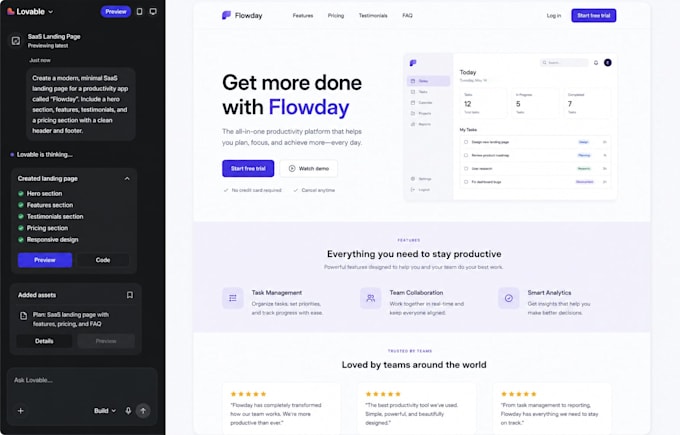 build, fix, and improve lovable websites and apps