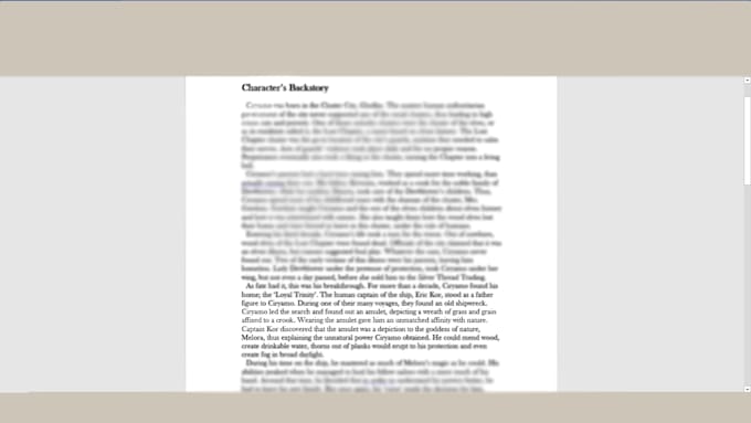write your dnd character, npcs, or villain backstory