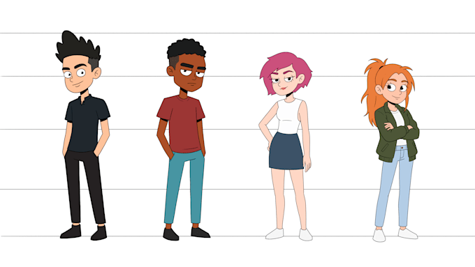 draw your cartoon portrait or a cartoon character