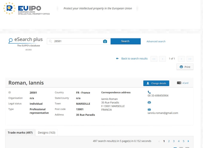 European trademark search hotsell