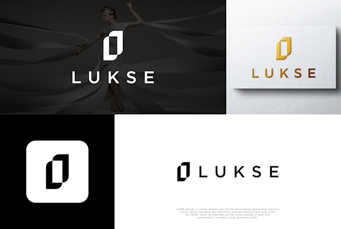 design luxury fashion logo with free source file