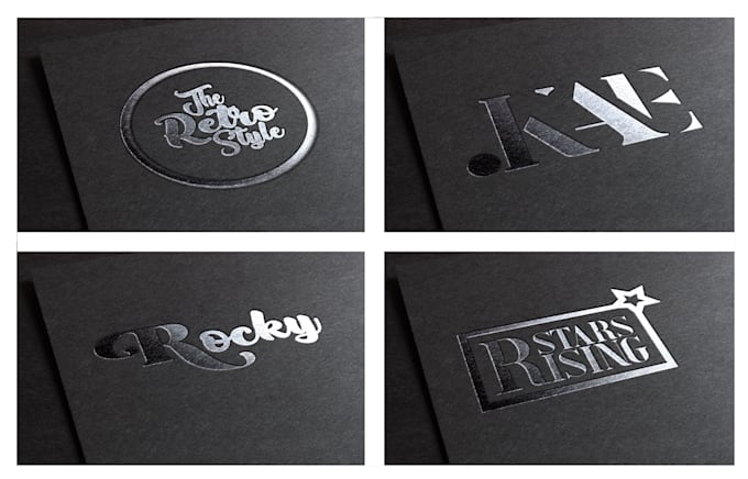 create a typography logo with fast delivery