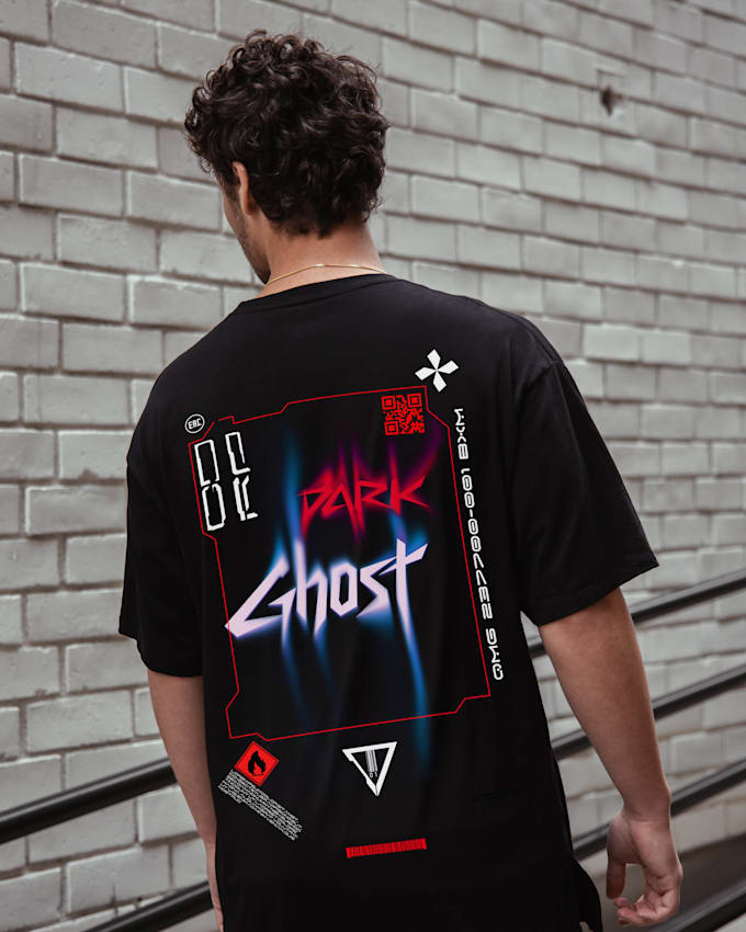 do custom made futuristic tshirt design