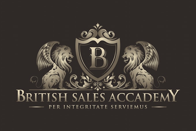 create a luxury vintage family crest and heraldic logo