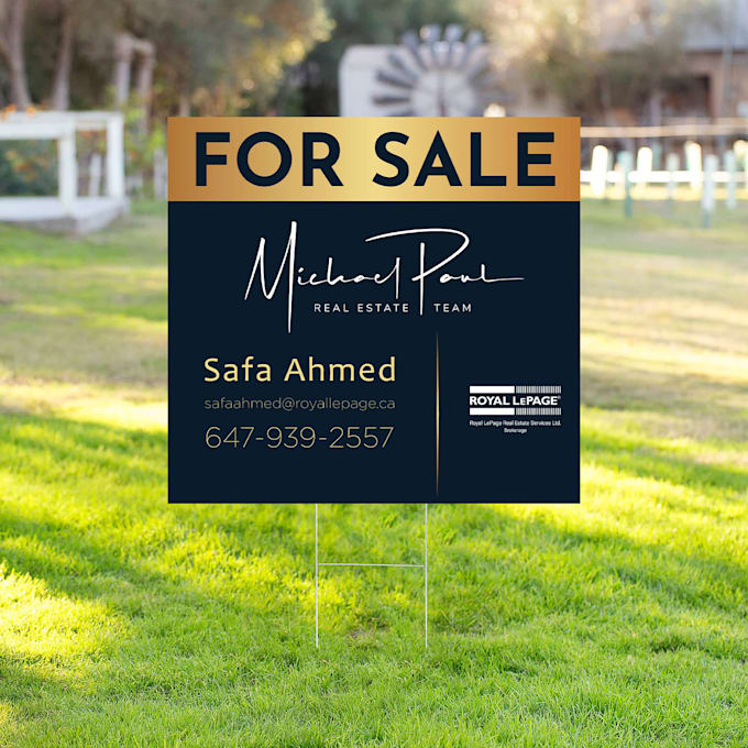 design real estate yard sign, realtor sign open house for sale just sold rollups