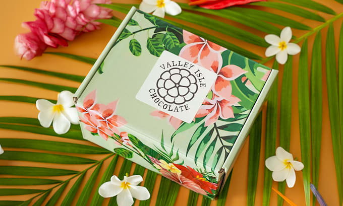 do product packaging design, convert ai generated to print ready box design