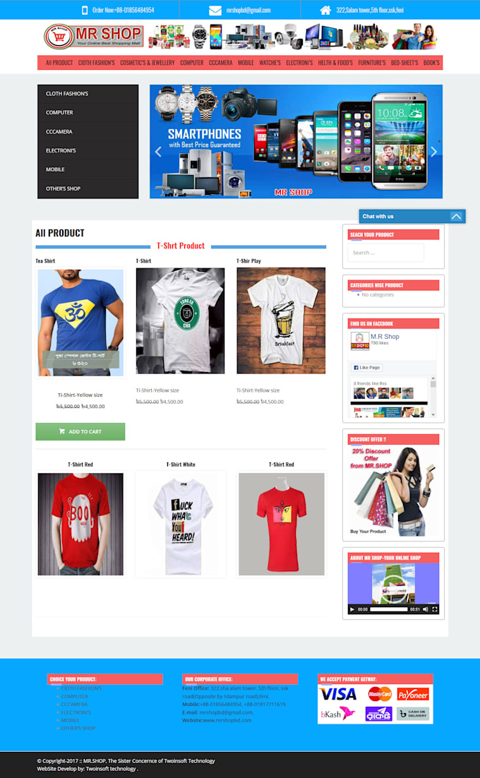 do wordpress business website for you