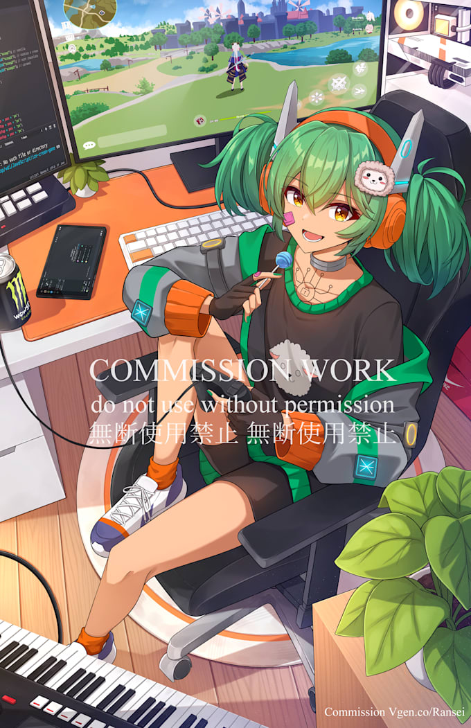 draw your oc or fanart with my art style