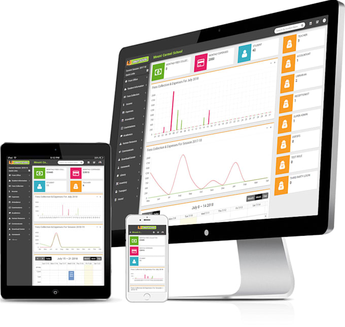 provide you my school management system