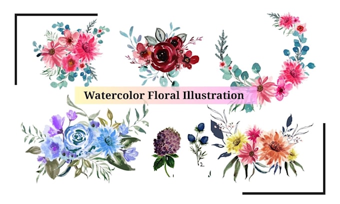 design a watercolor botanical for product and package design