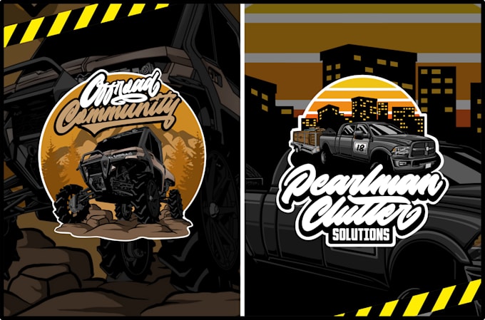 draw design for car club, workshop, garage, car detailing