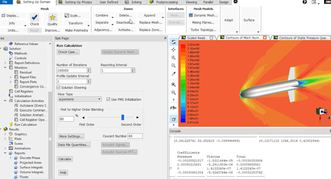 do flow simulation cfd with ansys fluet and solidworks