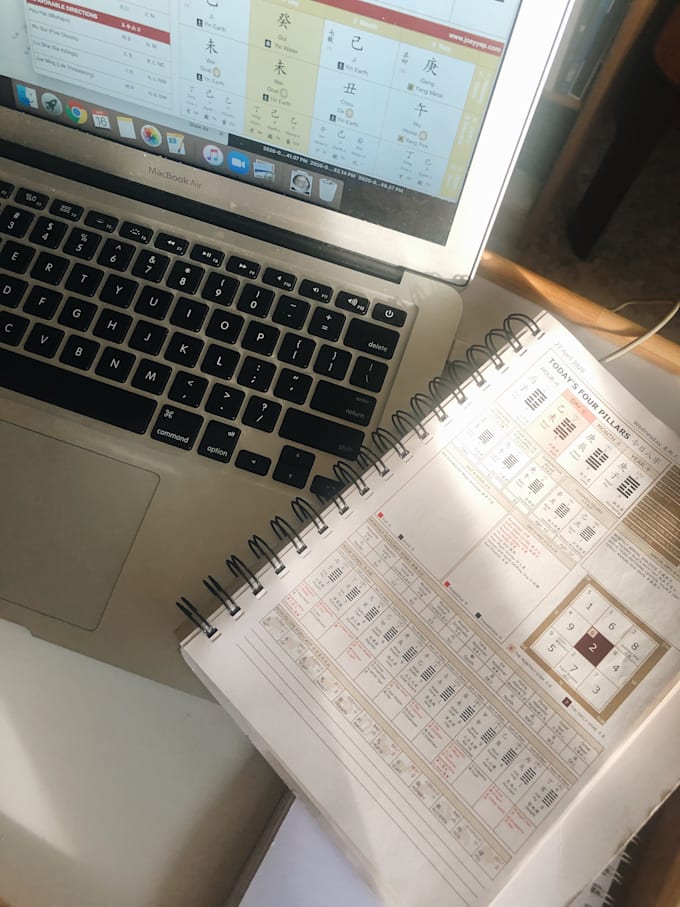 read your chart based on the principles of chinese metaphysics