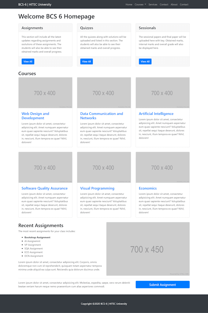 Design amazing web pages frontend by Umairraja03 | Fiverr