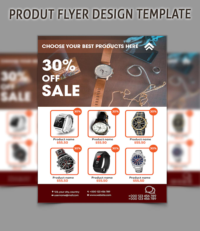 do professional custom flyer design