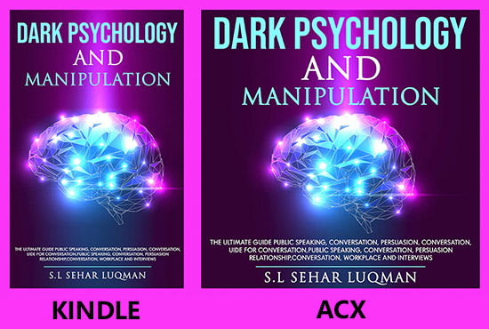 create audiobook acx cover and kindle for you