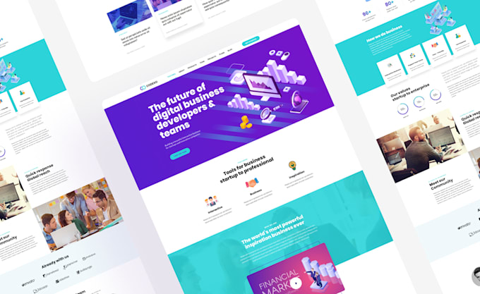 do premium website mockup