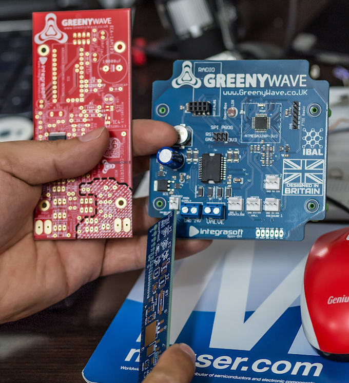 design your printed circuit board pcb, ready for manufacturing, high quality