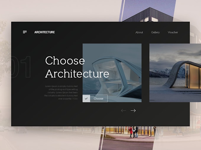 ecommerce website landing page ui