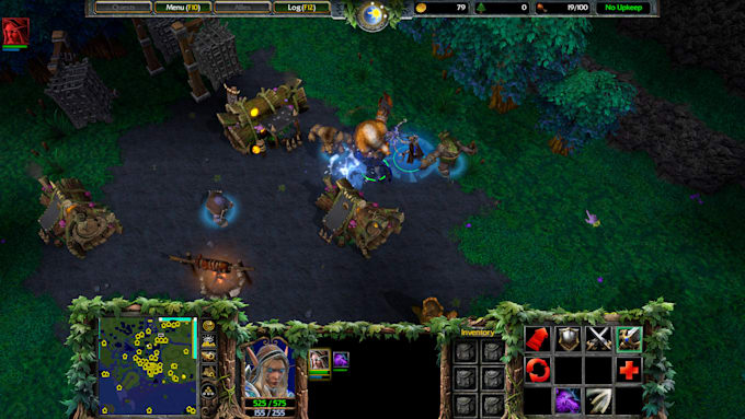 create warcraft iii map for you