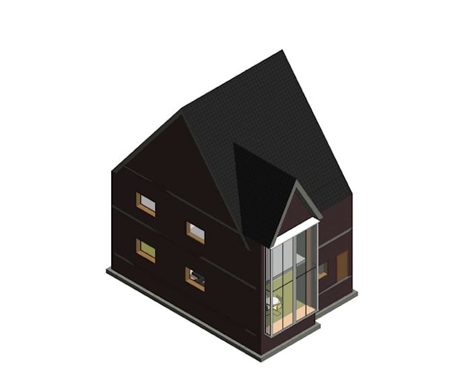 create revit architecture bim 3d model and rendering