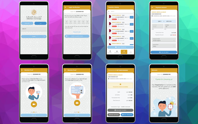design and develop android and ios app
