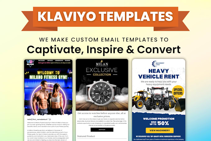 create a klaviyo email template that converts