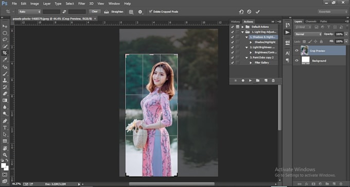 resize or crop images , product and logo