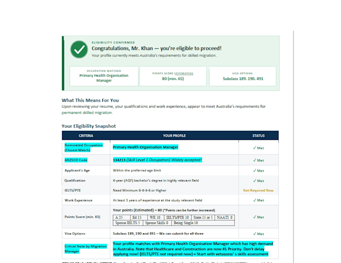 help you immigrate to australia or canada