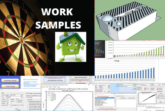 write renewable energy technical report and presentation slides