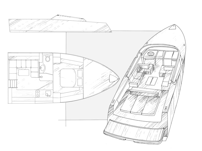 do concept sketches of products