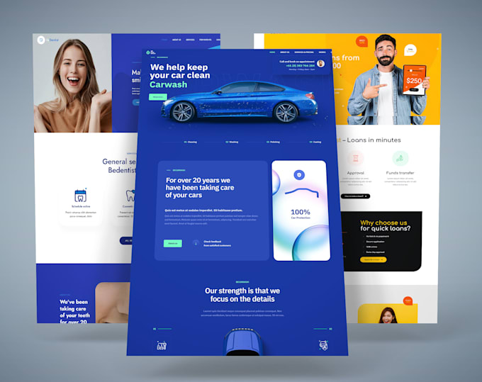 design or redesign a professional elementor pro wordpress website