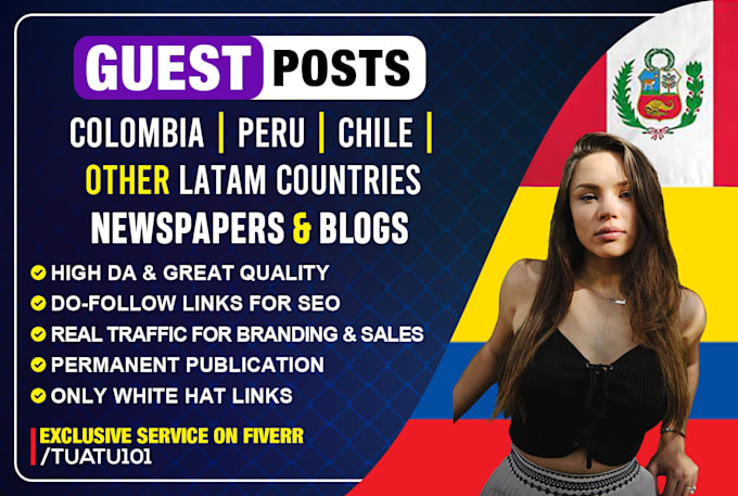 press release mexico colombia chile peru guaranteed publication