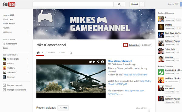 Youtube Creator Layout Create a professional youtube design for the new layout by Treazer | Fiverr