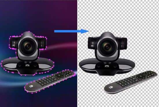 provide professional clipping path service for 5 images within 24 hours