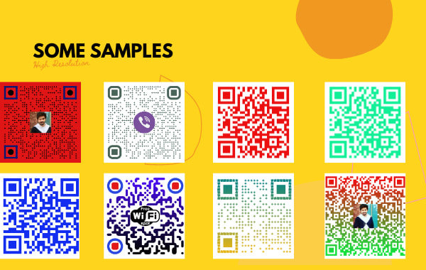 Generate qr codes professionally with your logo by Developer_fahad | Fiverr