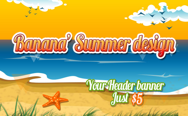 design an Attractive Professional web banner or header