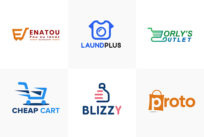 design shopify amazon ebay ecommerce dropshipping online store website logo