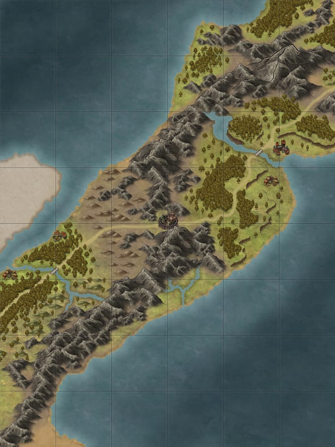 create a custom fantasy map