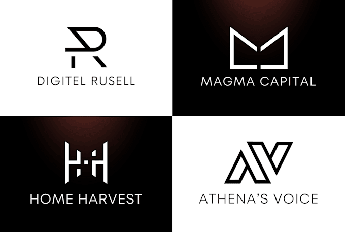 create 3 monogram logo for you