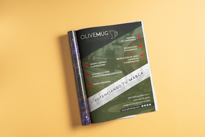 design professional flyer or brochure