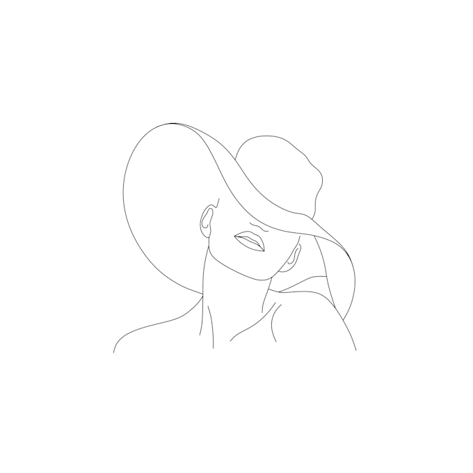 draw a line art illustration for you 24 hours