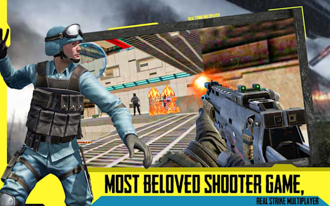 develop multiplayer shooting game, fps, prototype