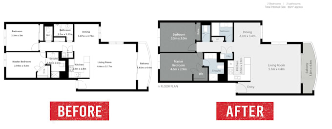 convert PDF, jpg, and sketches to autocad floor plans