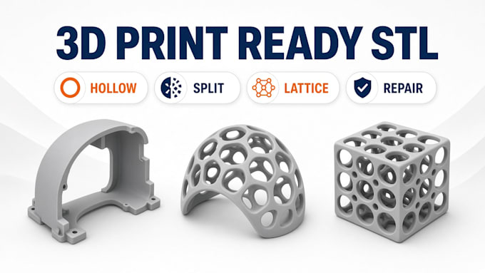 edit stl model for 3d printing