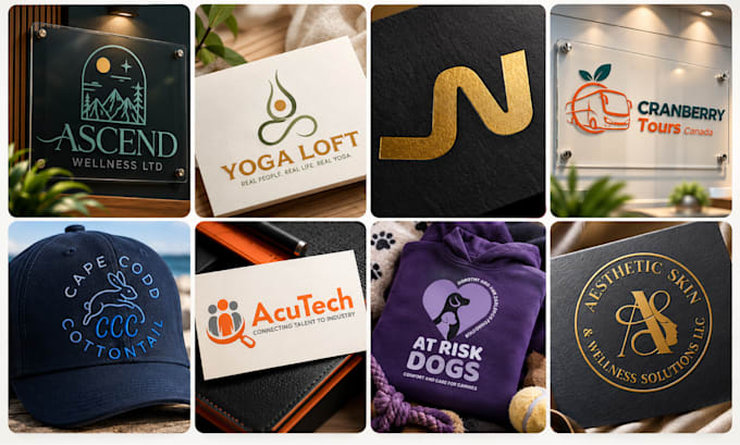 design a modern professional logo for your brand
