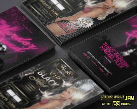 create an eyecatching poster/flyer within 23 hours for you