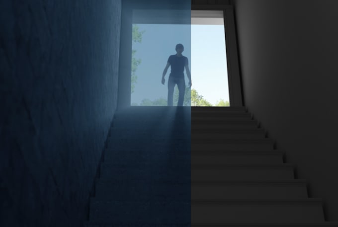 do realistic matte painting, set extension, cleanup a video