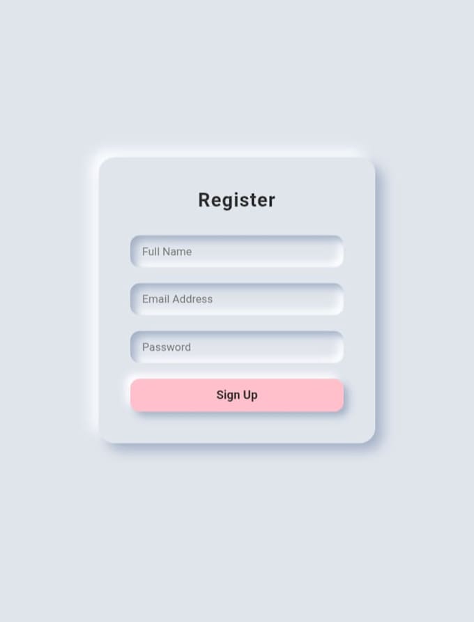 design profeesional login,signup and contact web forms