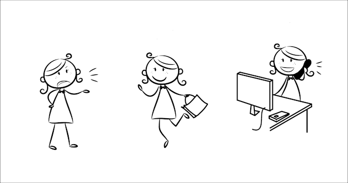 a high quality and unique stickman figure